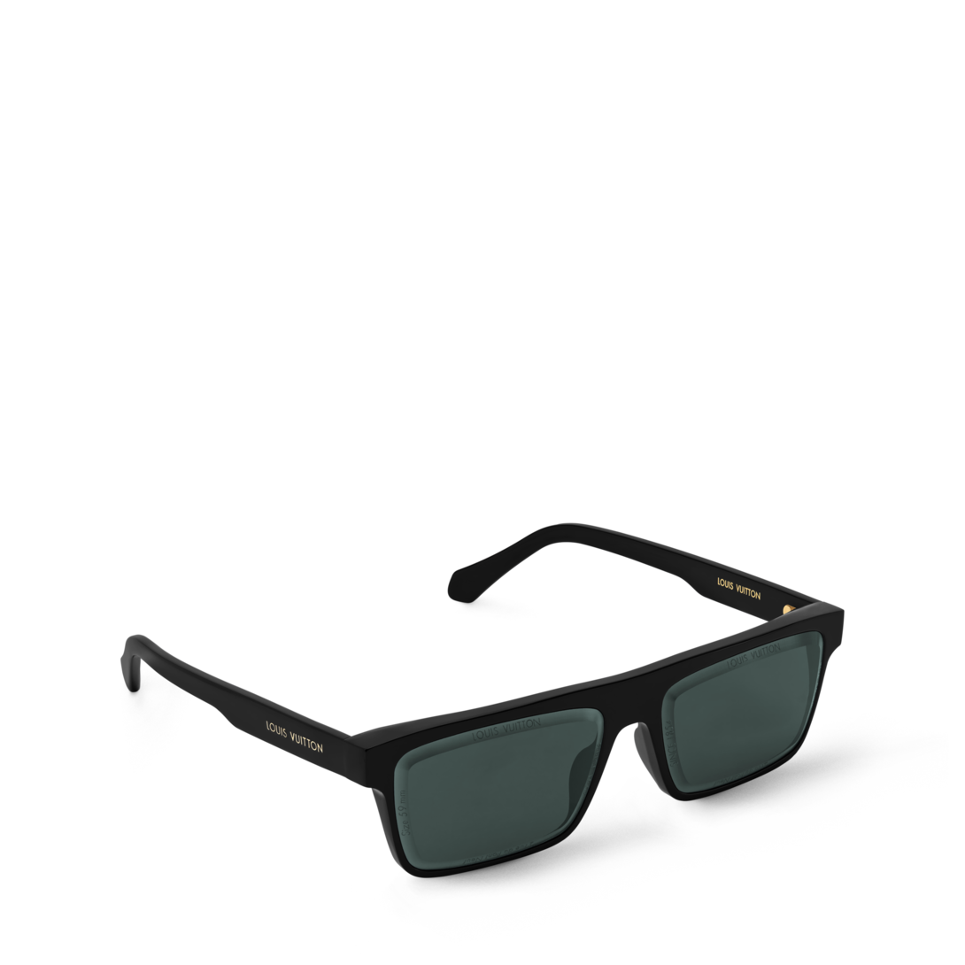 LV Super Vision Daily Low Square Sunglasses S00 - New - For Men